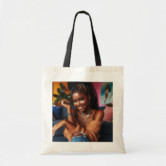 Melanin Magic Tote Bag Tygkasse