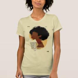 Melanin Meditation Motivation T Shirt