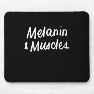 Melanin och Muscles Black är en vacker utsökt gym. Musmatta