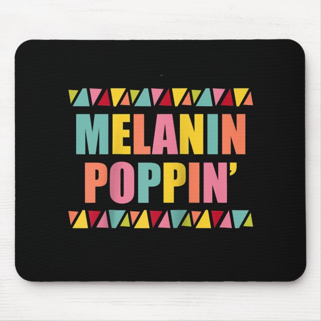 Melanin Poppin 1990-talet Hip hop Dance Black Prid Musmatta (Framsidan)