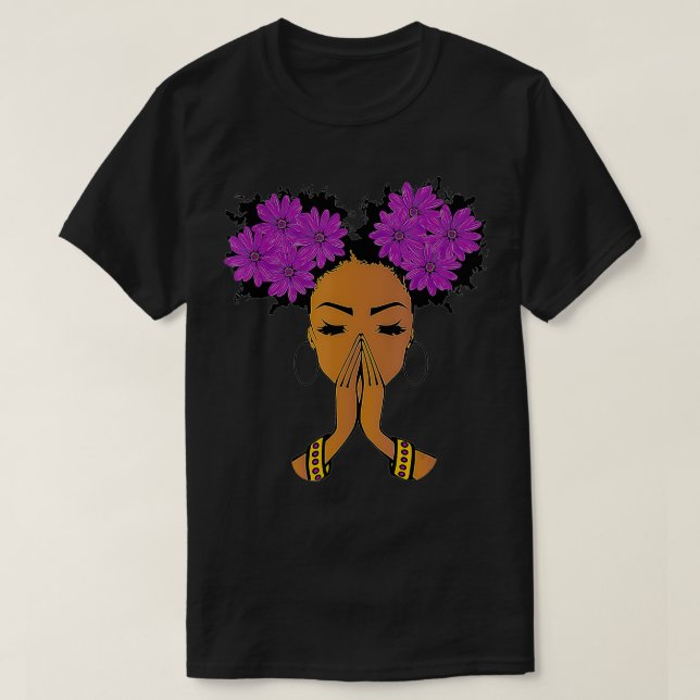 Melanin Poppin Black History Women Plus Storlek 2  T Shirt (Design framsida)