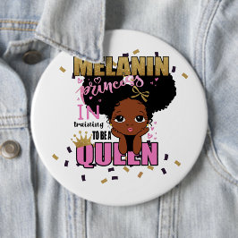 Melanin Princess Training to be Queen Lilibet Gift Knapp