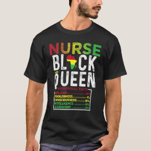 Melanin Queen African American Strong Black T Shirt