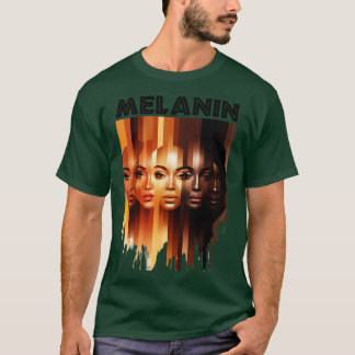 Melanin Shades Beauty for Women T Shirt