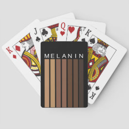 Melanin Shades Graphic och Text Casinokort