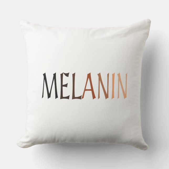 MELANIN Shades of Black Kudde (Framsida)