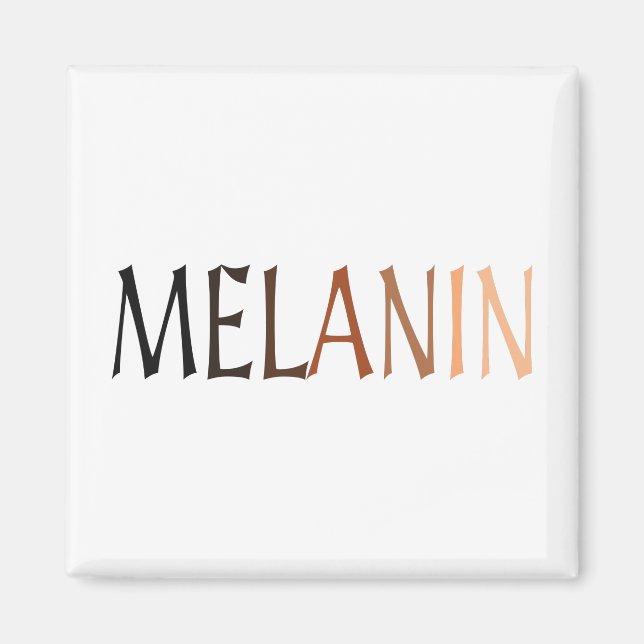 MELANIN Shades of Black Magnet (Framsidan)