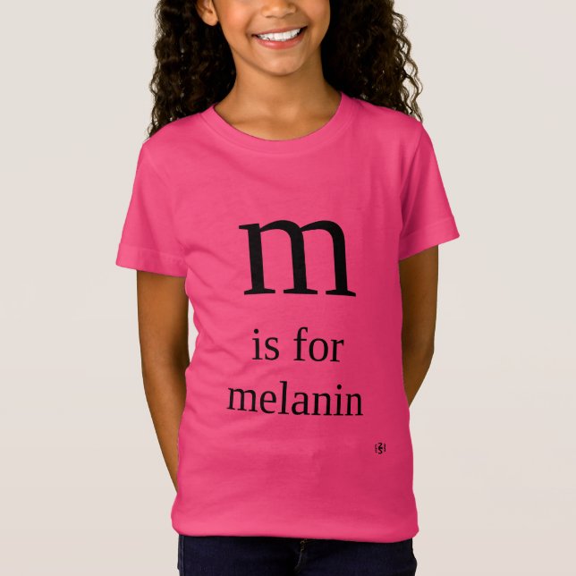 melanin t-shirt (Framsida)