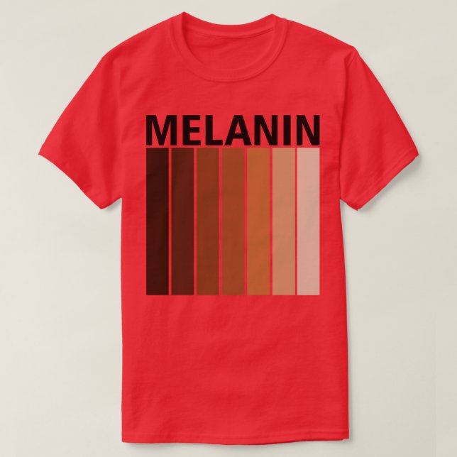 Melanin T Shirt (Design framsida)