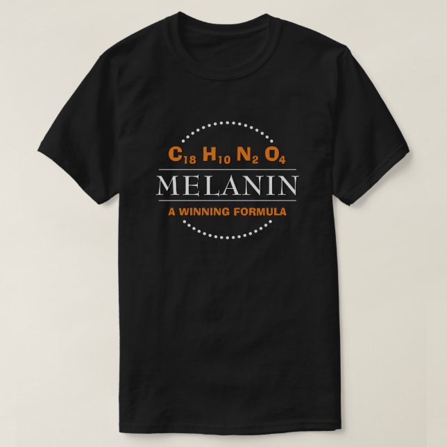 MELANIN Winning Formula T Shirt (Design framsida)