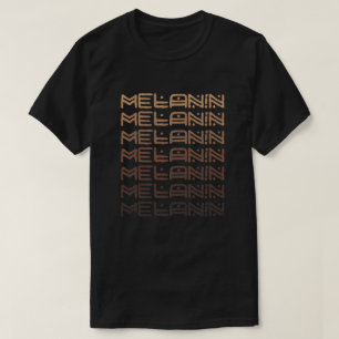 Melaninfärgade skuggor, afrika t shirt