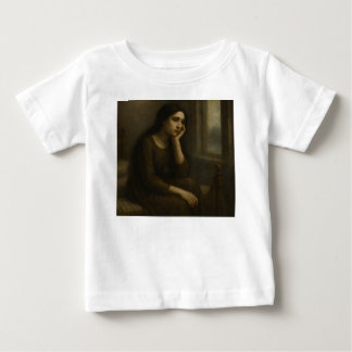 Melankolisk Reflexion – Tidlös Klassisk Porträtt T Shirt