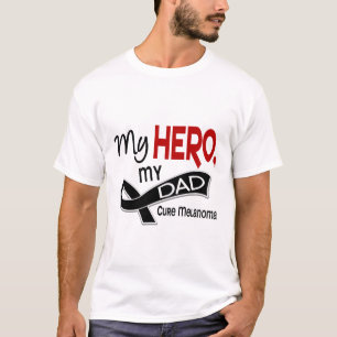 Melanom flår cancer MIN HJÄLTE MIN PAPPA 42 T-shirt