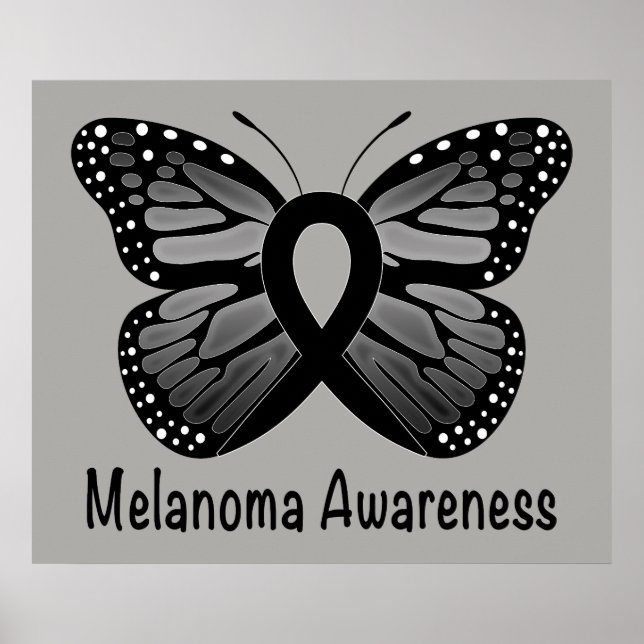 Melanoma Awareness: Butterfly Poster (Framsidan)