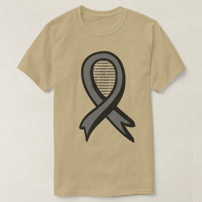 Melanoma Awareness T Shirt (Design framsida)