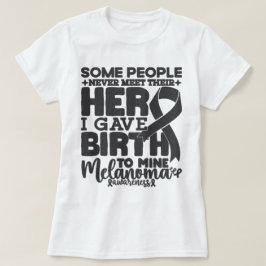 Melanoma Awareness vissa människor möter aldrig si T Shirt