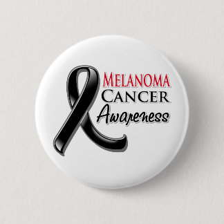 Melanoma Cancer Awareness Ribbon Knapp