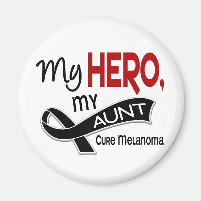 Melanoma MY HERO MY MOSTER 42 Magnet (Framsidan)