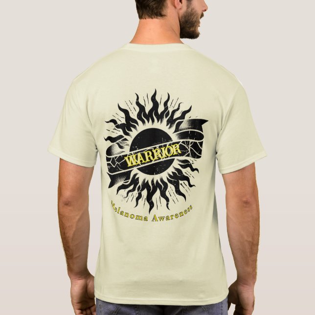 Melanomkrigare T-Shirt (Baksida)