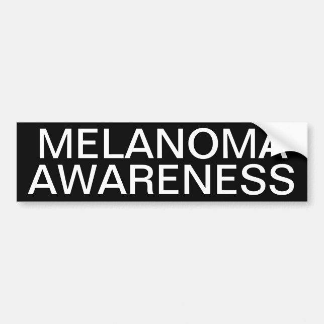 Melanommedvetenhet Bildekal (Framsidan)