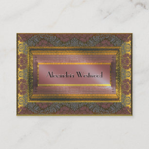 MeLark Celia Elegant II Victorian Visitkort