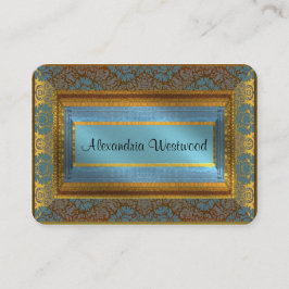 MeLarks elegant droppVictorian Visitkort