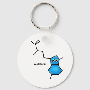 Melatonin Neurotransmitter Nyckelring