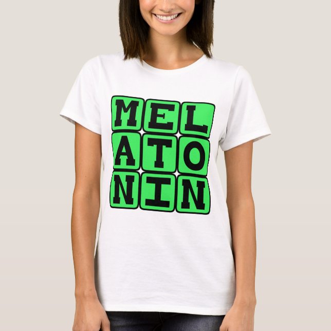 Melatonin, Sömnhjälp Tee Shirt (Framsida)