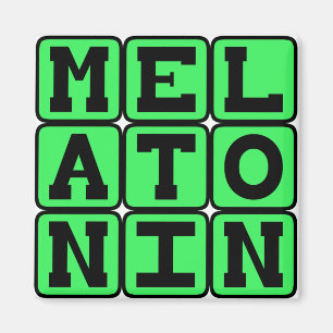 Melatonin, stöd för sömn magnet