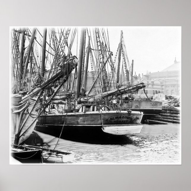 Melbourne, 1903: Alma Doepel Poster (Framsidan)