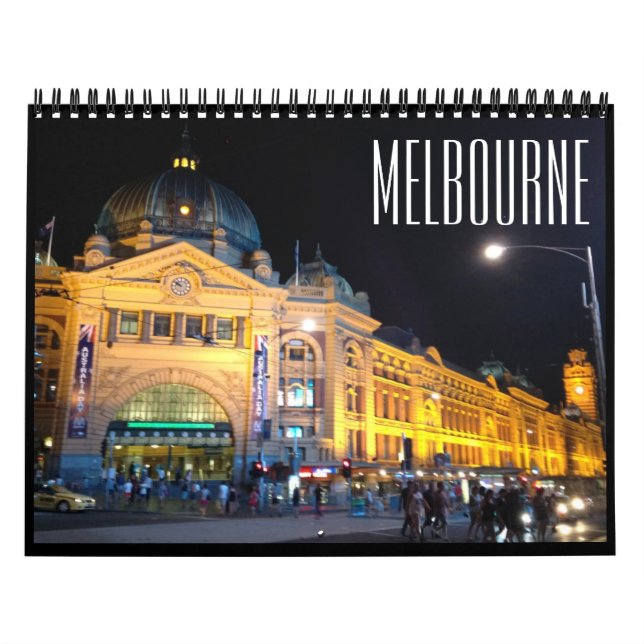 Melbourne australia 2025 kalender (Omslag)