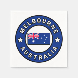 Melbourne Australia Pappersservett