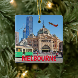 Melbourne Australia Scenia julprydnad Julgransprydnad Keramik