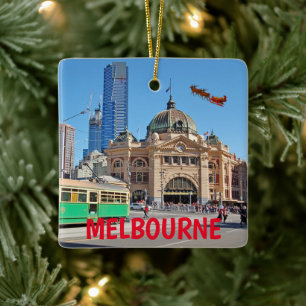 Melbourne Australia Scenia julprydnad Julgransprydnad Keramik