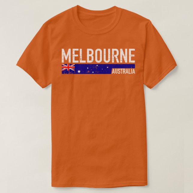 Melbourne Australia T Shirt (Design framsida)