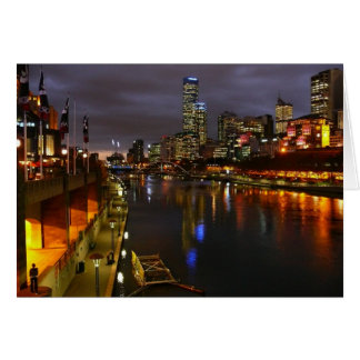 Melbourne, Australien Hälsningskort