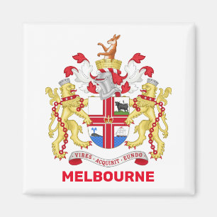 Melbourne, Australien - jackande av arm Magnet