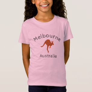 Melbourne Australien känguru 4 T Shirt