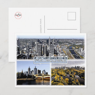 Melbourne - Australien - Moasik - Vykort