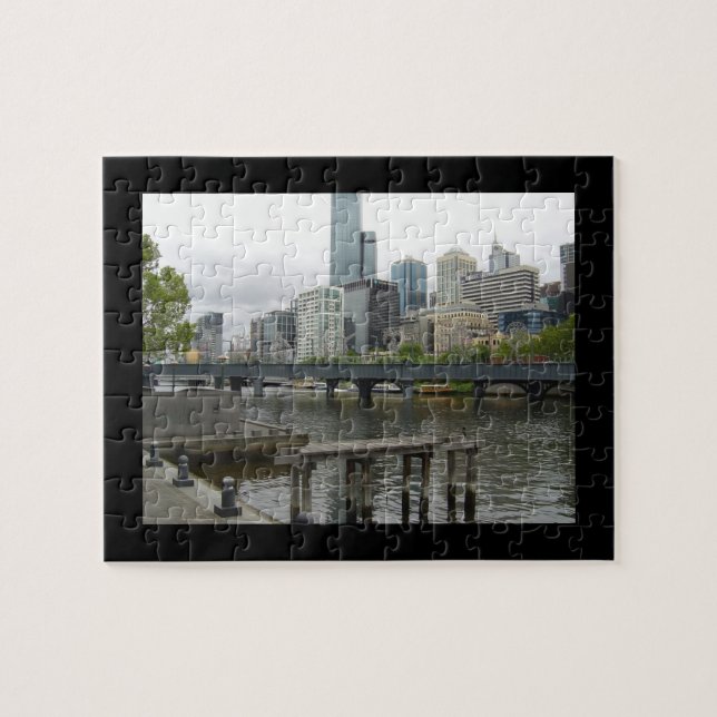 Melbourne Australien Pussel (Horisontell)