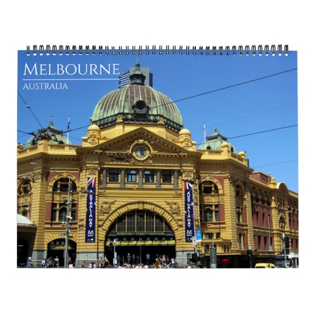 Melbourne Australien stor 2026 kalender (Omslag)