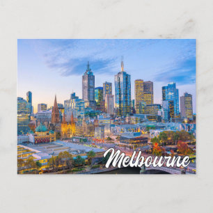 Melbourne, Australien Vykort