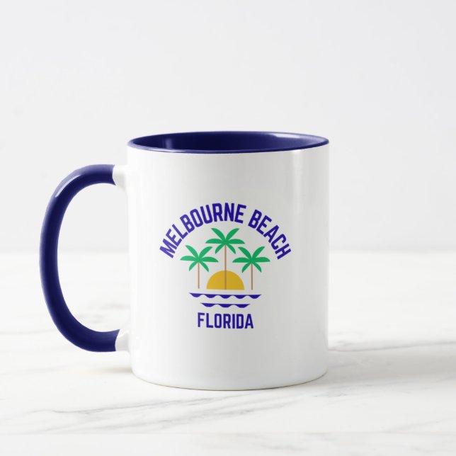 Melbourne Beach Florida Coffee Mugg (Vänster)