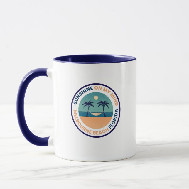 Melbourne Beach Florida Coffee Mugg (Vänster)
