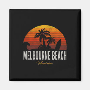 Melbourne Beach Florida Fl Handflatan Vacation Sur Magnet