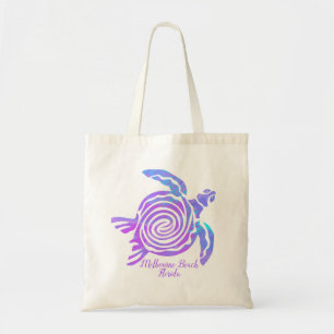 Melbourne Beach Florida Sea Turtle Toine Bag Tygkasse