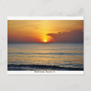 Melbourne Beach,Florida Sunrise Vykort