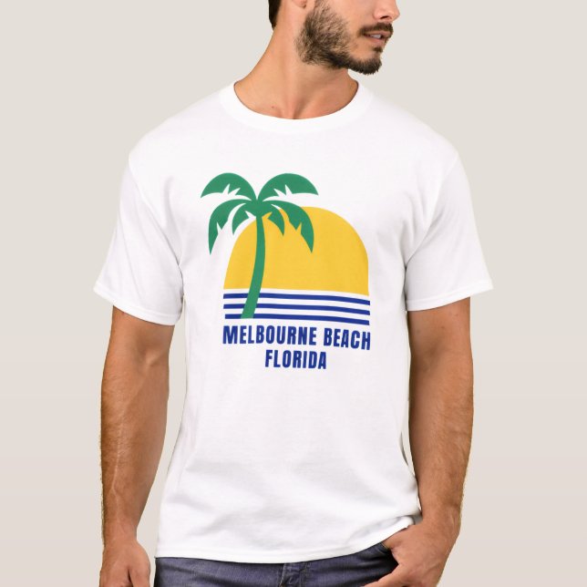 Melbourne Beach Florida T-Shirts (Framsida)
