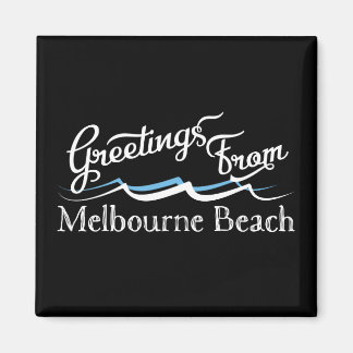 Melbourne Beach Vatten Vågar Magnet