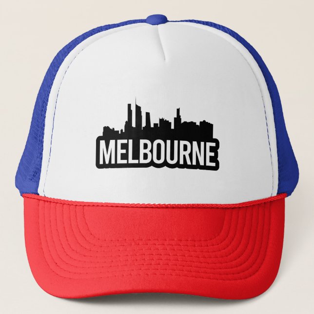 Melbourne City Australien Victoria skyline souveni Keps (Framsida)